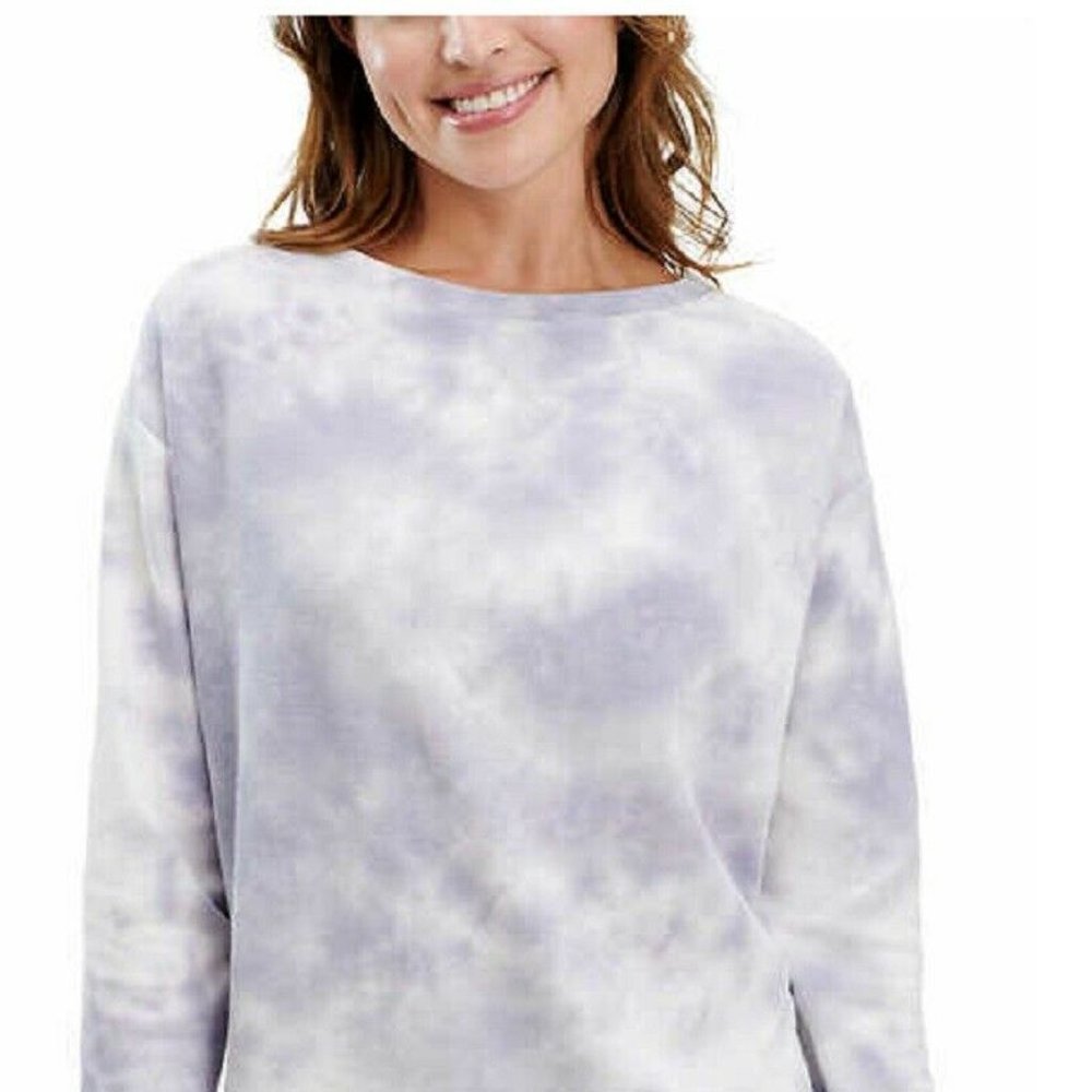 Splendid Women Thermal Tie Dye Top Long Sleeve - Picture 2 of 8